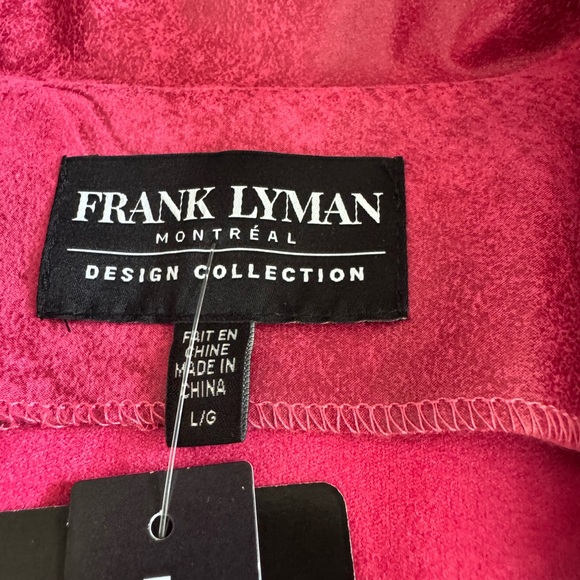 NWT Frank Lyman Designer Moto Jacket – Luxe Faux Leather - Picture 6 of 16